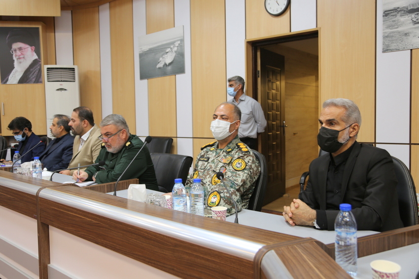 فرمانده ارشد پدافند غیر عامل جزیره خارگ  4