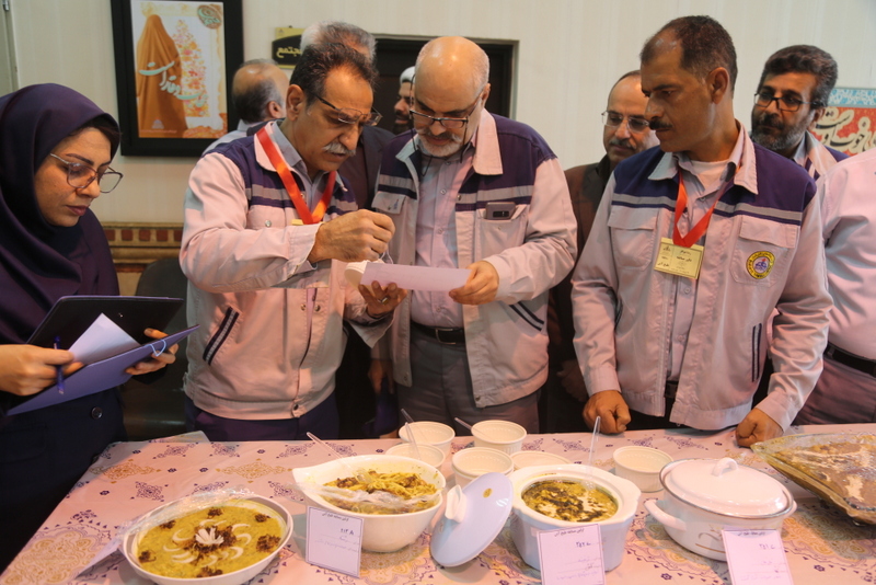 پخت آش محلی 9