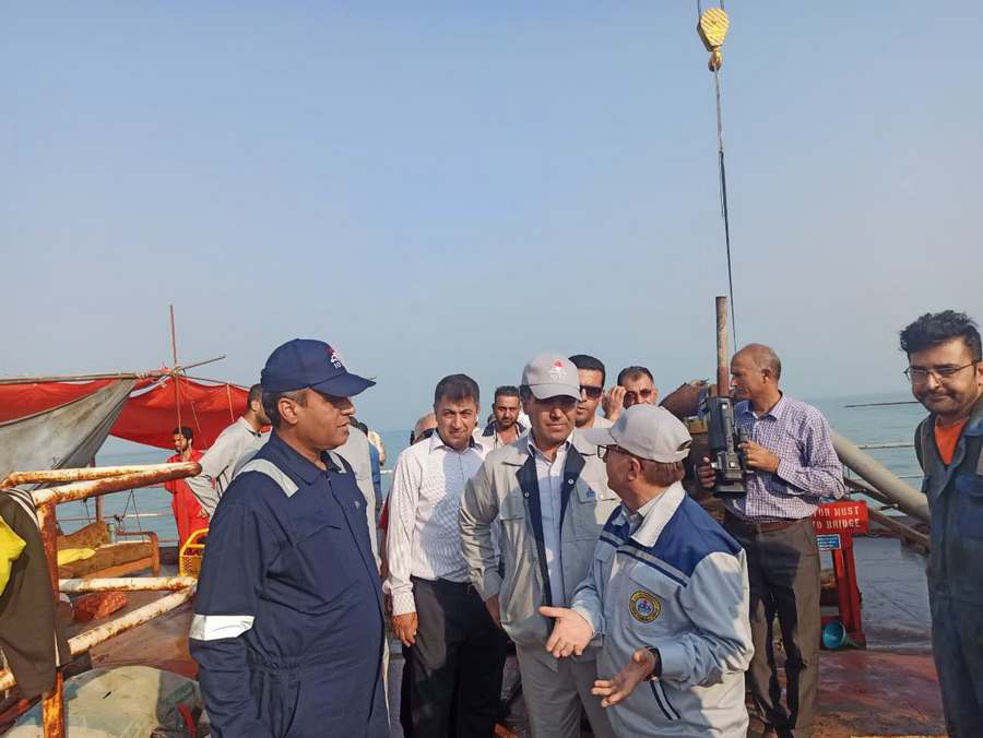 خط لوله گناوه به خارگ + غریبی 8