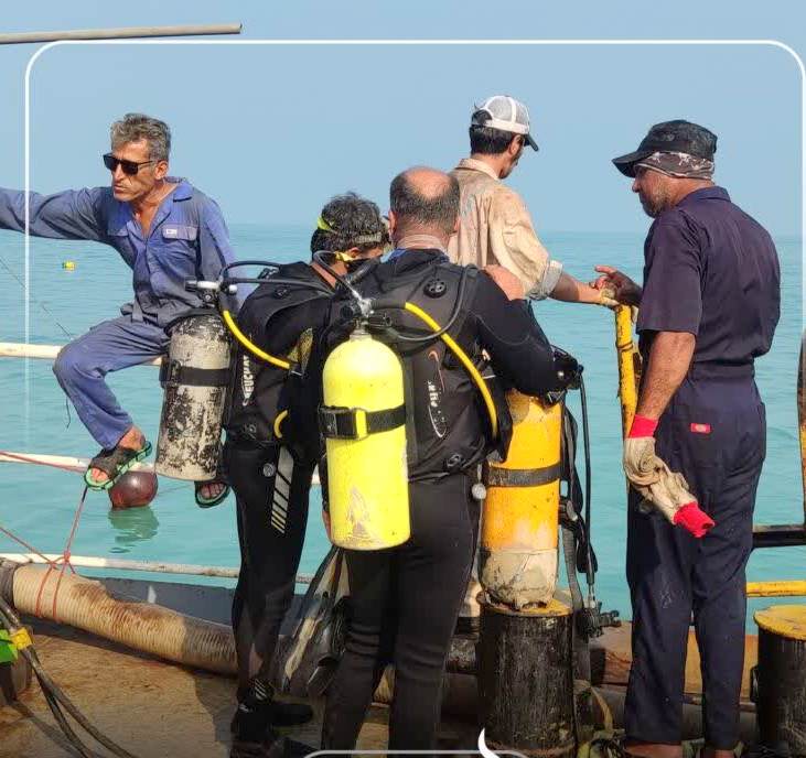 خط لوله گناوه به خارگ + غریبی