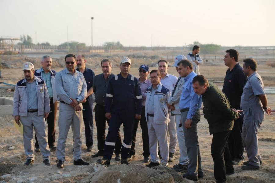 حوضچه نفت گیر+ خوابگاه کارکنان 2