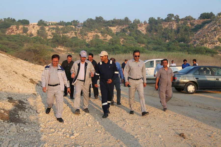 حوضچه نفت گیر+ خوابگاه کارکنان 3