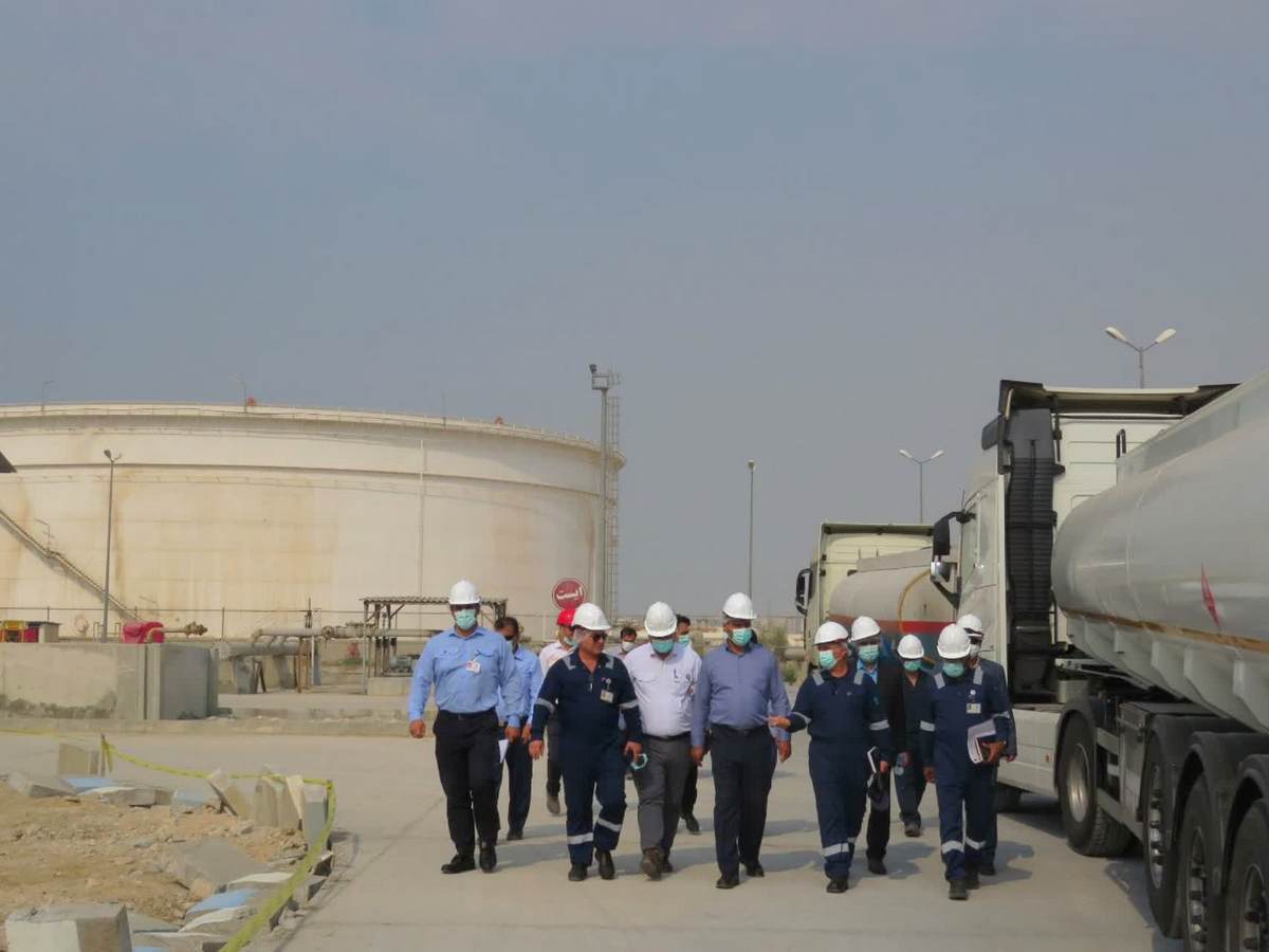 بازدید+ پارس جنوبی+ غریبی 4