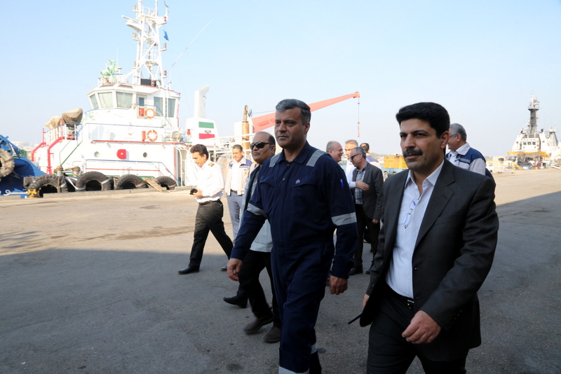 بازدید+ غریبی+ پایانه خارگ 6