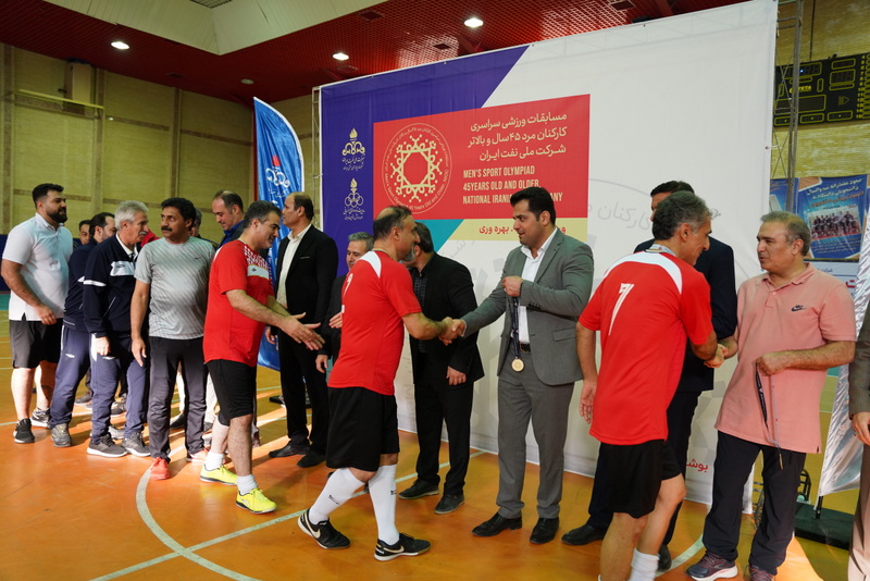 فوتسال کارکنان بالای 45 + شرکت ملی نفت + بوشهر 3