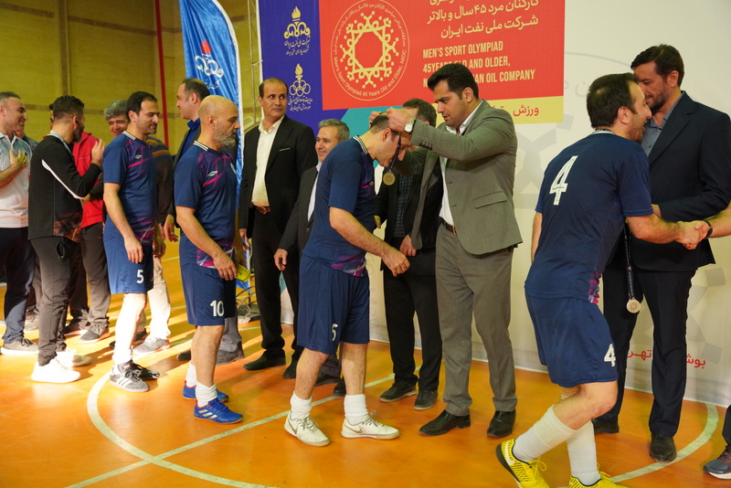 فوتسال کارکنان بالای 45 + شرکت ملی نفت + بوشهر 6