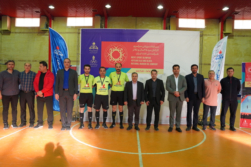 فوتسال کارکنان بالای 45 + شرکت ملی نفت + بوشهر 12