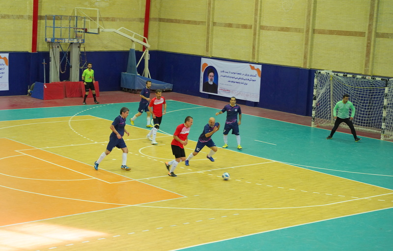 فوتسال کارکنان بالای 45 + شرکت ملی نفت + بوشهر 25