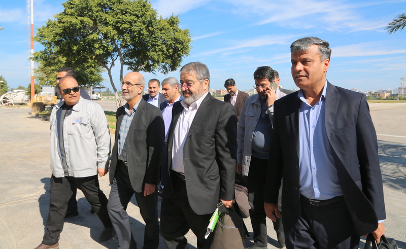 بازدید+ پدافند+ سردار جلالی+ خارگ 7