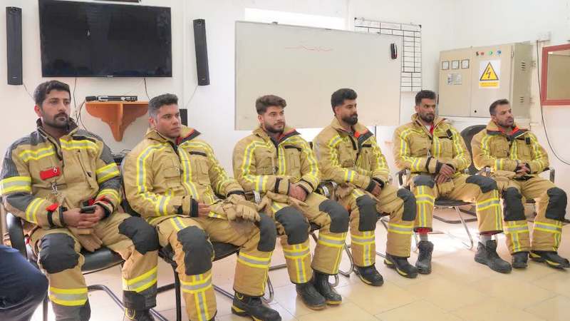 دیدار نوروزی مدیرعامل شرکت پایانه های نفتی ایران با کارکنان+ غریبی 1