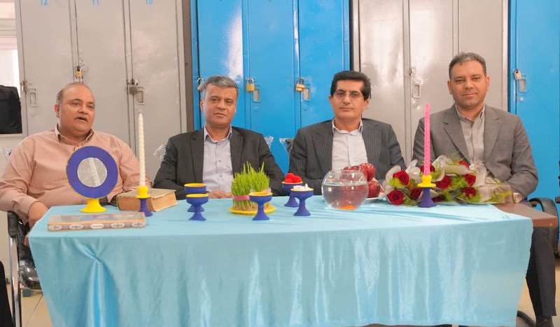 دیدار نوروزی مدیرعامل شرکت پایانه های نفتی ایران با کارکنان+ غریبی 3