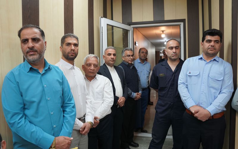 دیدار نوروزی مدیرعامل شرکت پایانه های نفتی ایران با کارکنان+ غریبی 14