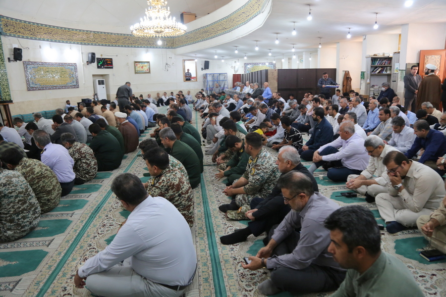 مراسم شهادت رئیسی + خارگ 3