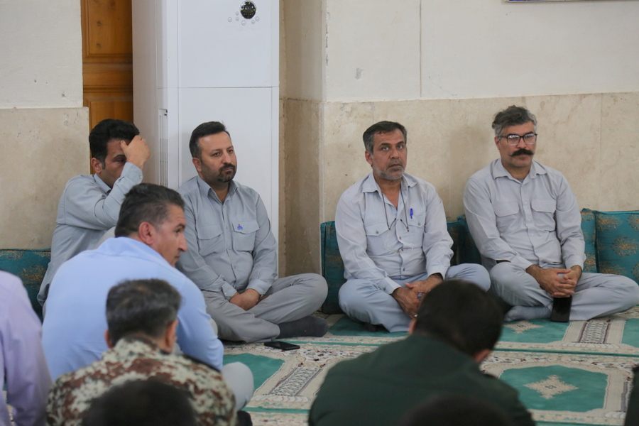 مراسم شهادت رئیسی + خارگ 6