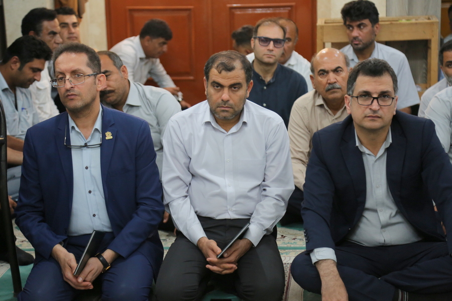 مراسم شهادت رئیسی + خارگ 15