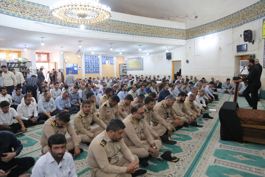 مراسم شهادت رئیسی + خارگ 20