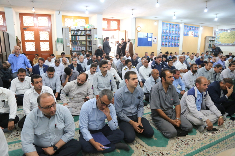 مراسم شهادت رئیسی + خارگ 22