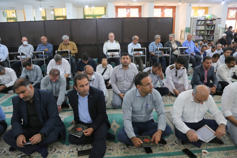 مراسم شهادت رئیسی + خارگ 23