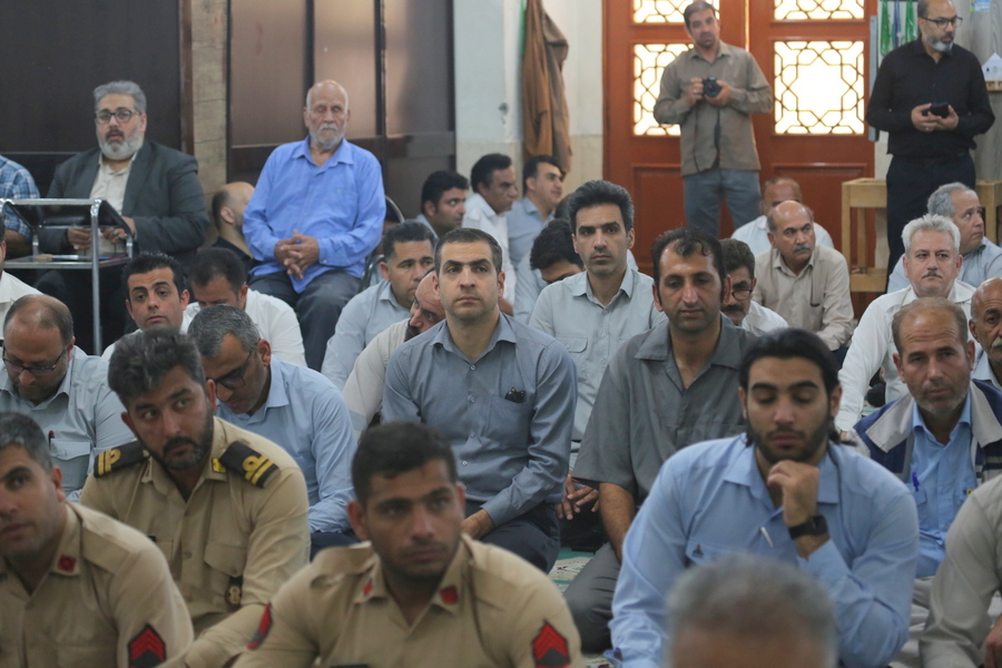 مراسم شهادت رئیسی + خارگ 31