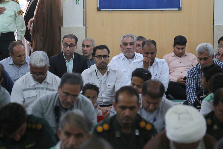 مراسم شهادت رئیسی + خارگ 34