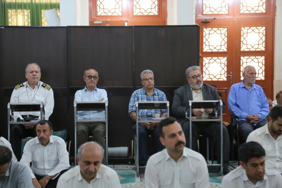 مراسم شهادت رئیسی + خارگ 38