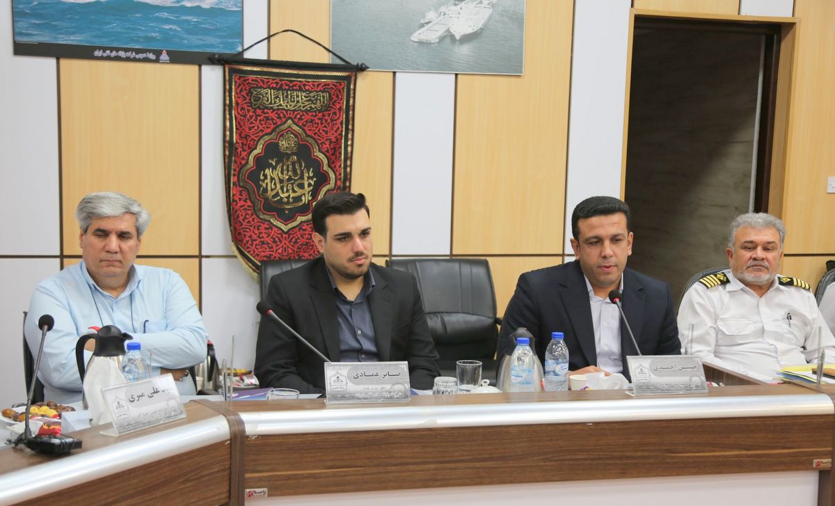 نشست + مدیران و روسا+ غریبی+ ساختار+ کنگانی+خارگ 18