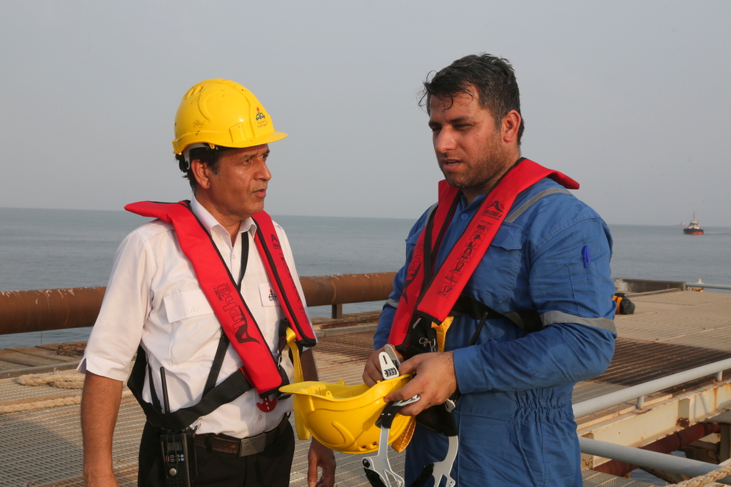 برگزاری مانور امداد و نجات +پایانه نفتی  خارگ  5