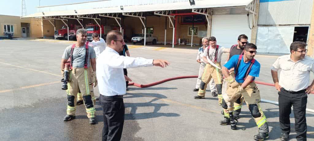 برگزاری دوره تخصصی ایمنی فرودگاهی در پایانه نفتی خارگ 14