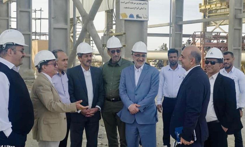 بازدید مدیرعامل شرکت پایانههای نفتی ایران از پایانه نفتی جاسک