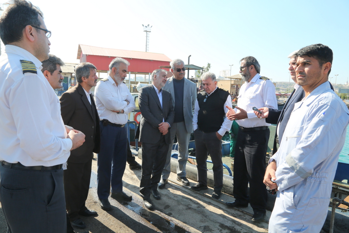 بازدید مدیرعامل عملیات دریایی 4