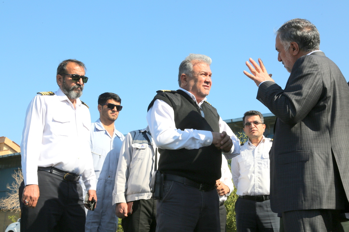 بازدید مدیرعامل عملیات دریایی 6