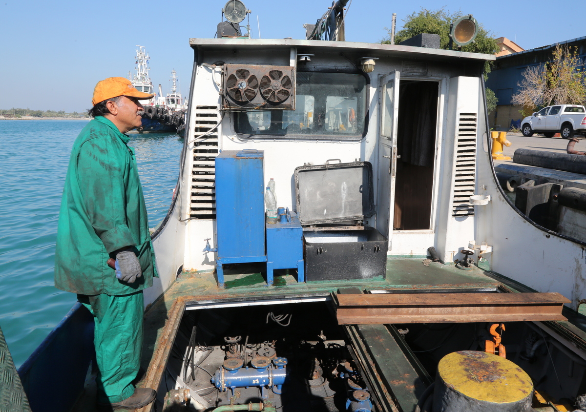 بازدید مدیرعامل عملیات دریایی 8