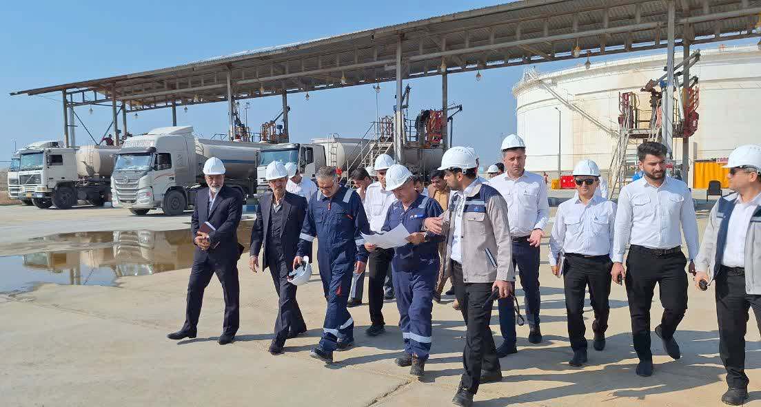 بازدید مدیرعامل + پارس جنوبی +اسدروز 6