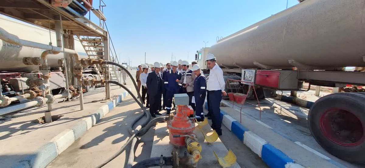 بازدید مدیرعامل + پارس جنوبی +اسدروز 8