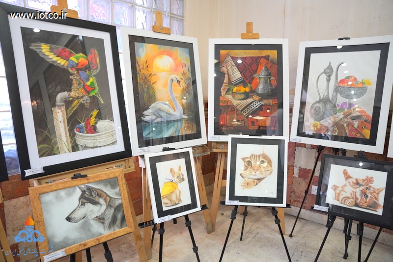 نمایشگاه آثار هنرجویان +امورفرهنگی هنری 5