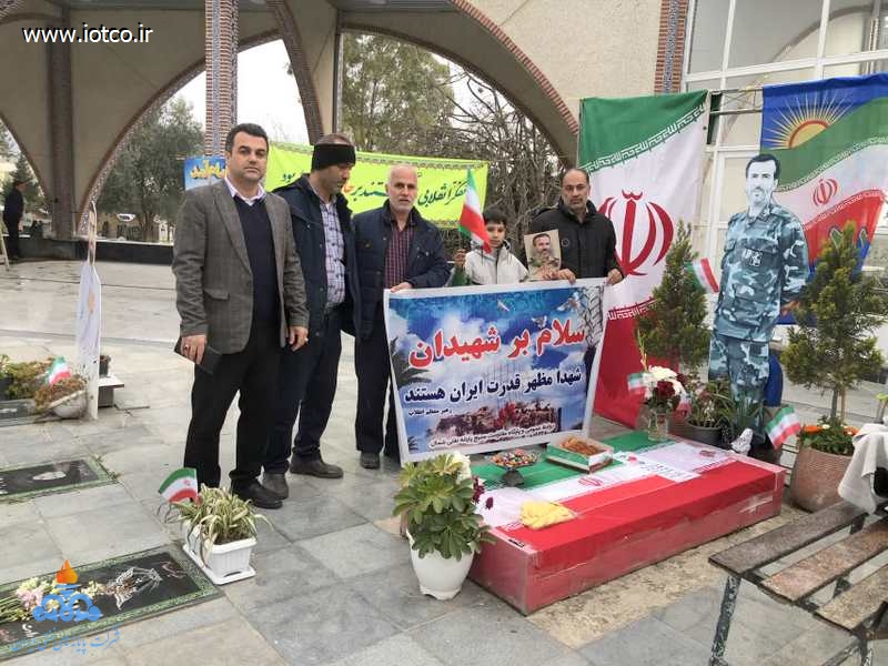 تجدید میثاق کارکنان پایانه نفتی شمال با شهدا  3