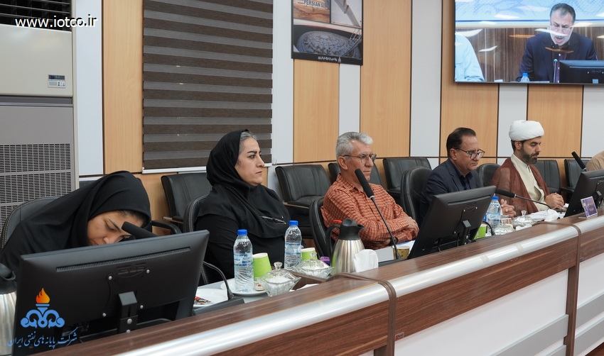 نخستین نشست شورای فرهنگی ورزشی پایانه‌های نفتی در سال ۱۴۰۴ + محمد نوروزی فرد+ پیمان دلیری+ عبداله نجفی 16