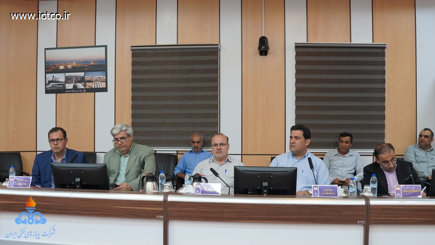 نخستین نشست شورای فرهنگی ورزشی پایانه‌های نفتی در سال ۱۴۰۴ + محمد نوروزی فرد+ پیمان دلیری+ عبداله نجفی 19