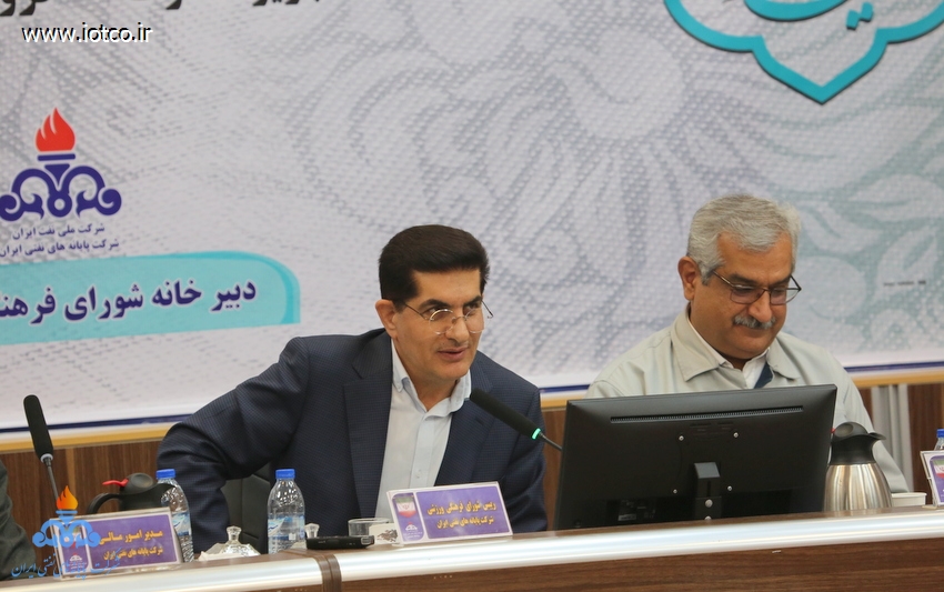 نخستین نشست شورای فرهنگی ورزشی پایانه‌های نفتی در سال ۱۴۰۴ + محمد نوروزی فرد+ پیمان دلیری+ عبداله نجفی 25