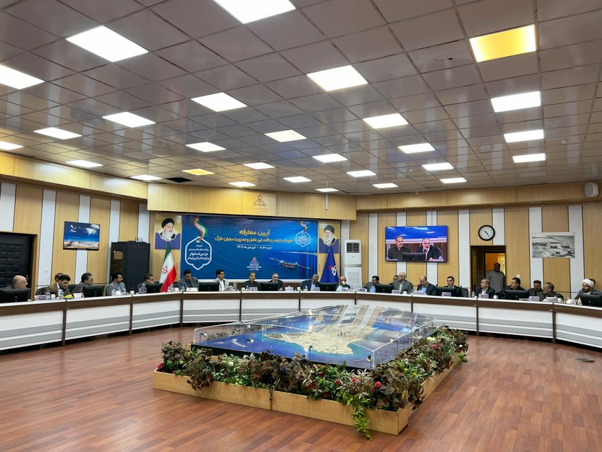 معارفه + فرمانده ارشد پدافند غیر عامل جزیره خارگ + عباس اسدروز+ پدافند غیرعامل + عبدالرحمن کشوری 13