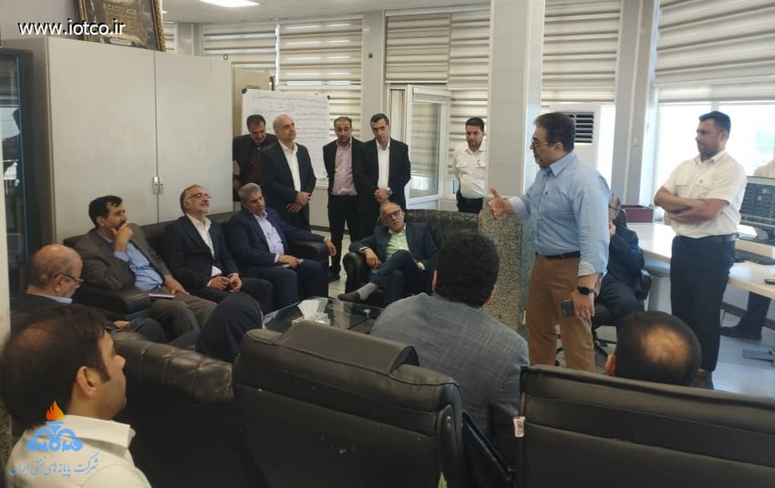 بازدید مدیران ارشد سازمان پدافند غیرعامل کشور از تاسیسات راهبردی صنعت نفت در جزیره خارگ 1
