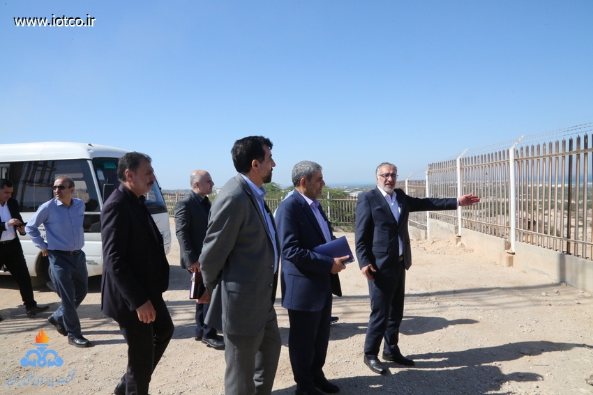 بازدید مدیران ارشد سازمان پدافند غیرعامل کشور از تاسیسات راهبردی صنعت نفت در جزیره خارگ 13