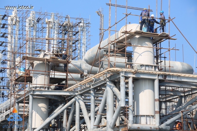 کارگران+ پایانه های نفتی ایران 1