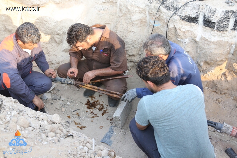 کارگران+ پایانه های نفتی ایران 59