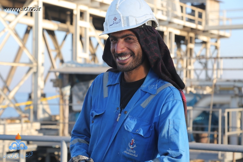کارگران+ پایانه های نفتی ایران 67