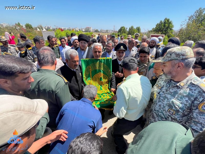 کاروان خدام حرم مطهر رضوی و پرچم متبرک بارگاه ملکوتی امام رضا+ دهه کرامت 7