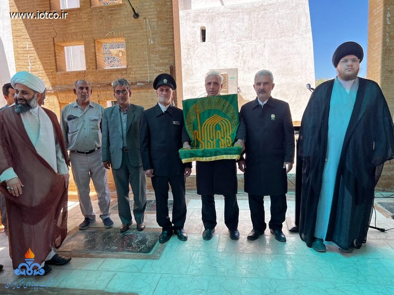 کاروان خدام حرم مطهر رضوی و پرچم متبرک بارگاه ملکوتی امام رضا+ دهه کرامت 20