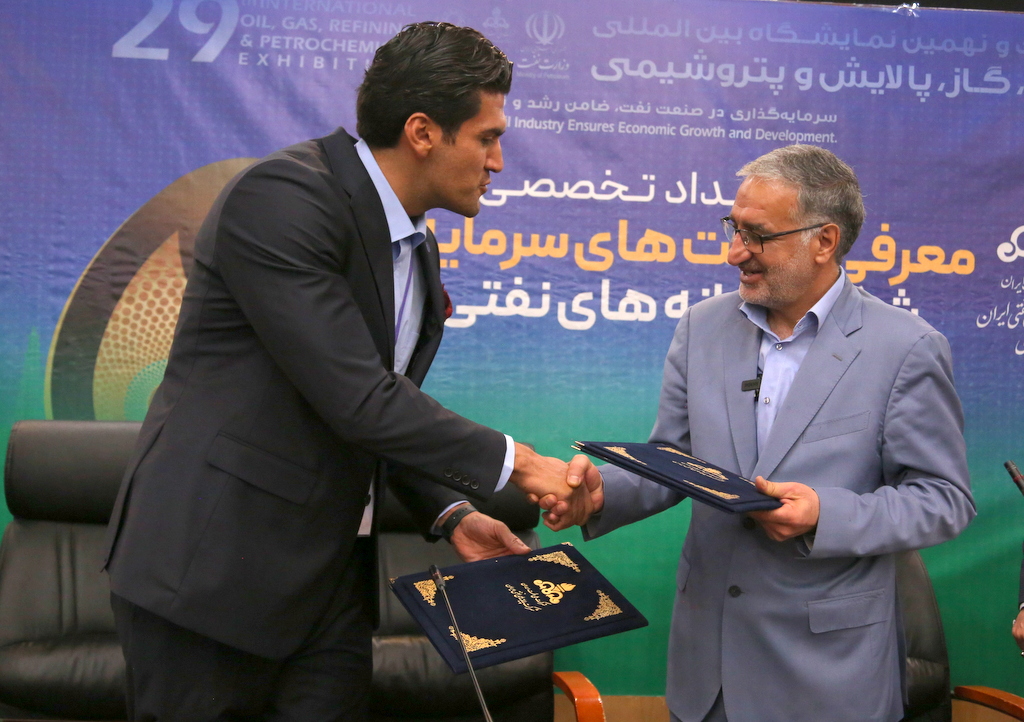 تفاهم‌نامه‌ای + شرکت پایانه‌های نفتی ایران+شرکت‌های توانمند داخلی + ساخت زنجیرها و اتصالات فلزی گوی‌های شناور  3