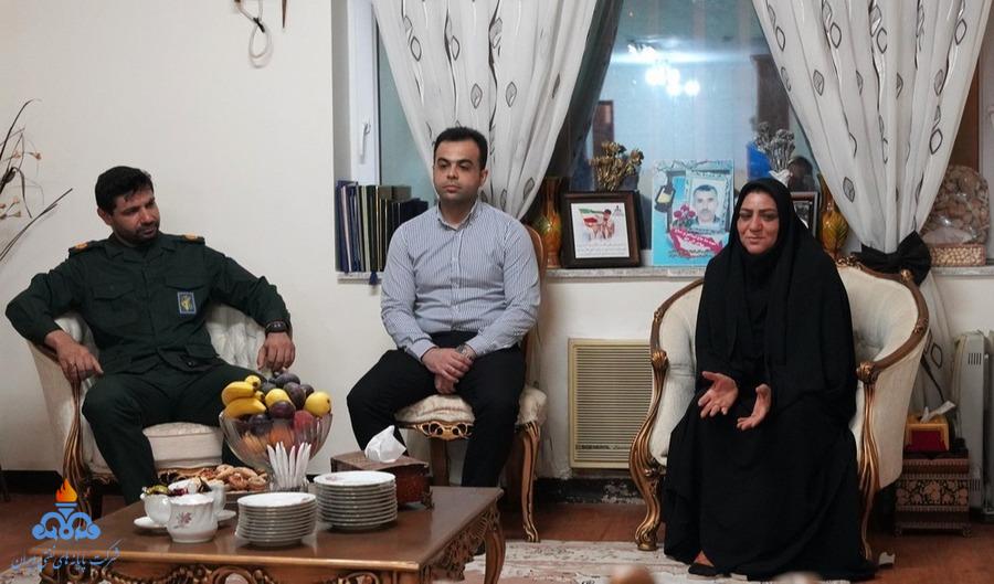 دیدار با خانواده شهید عبدالعزیز نساج + هفته دولت +خارگ 4