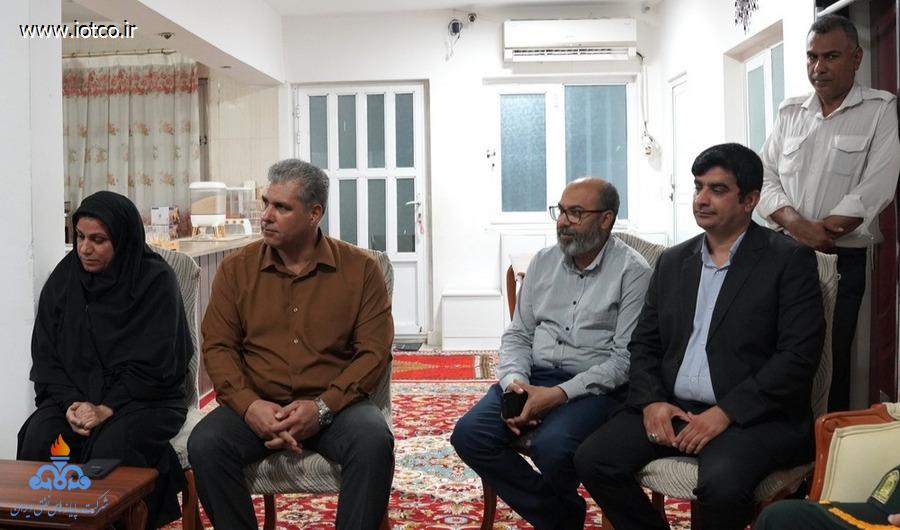 دیدار با خانواده شهید درودگاهی + هفته دولت +خارگ 8